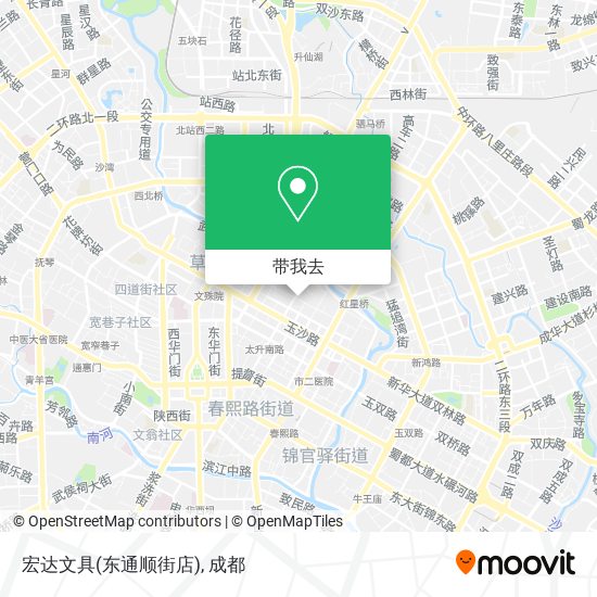 宏达文具(东通顺街店)地图