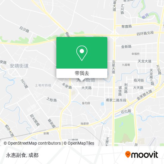永惠副食地图