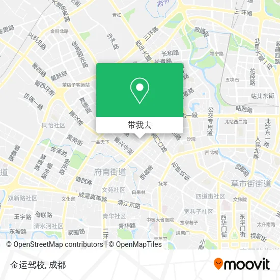 金运驾校地图
