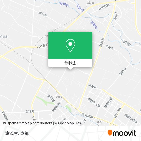 濂溪村地图