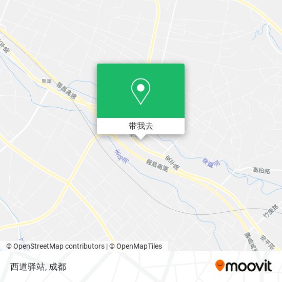 西道驿站地图
