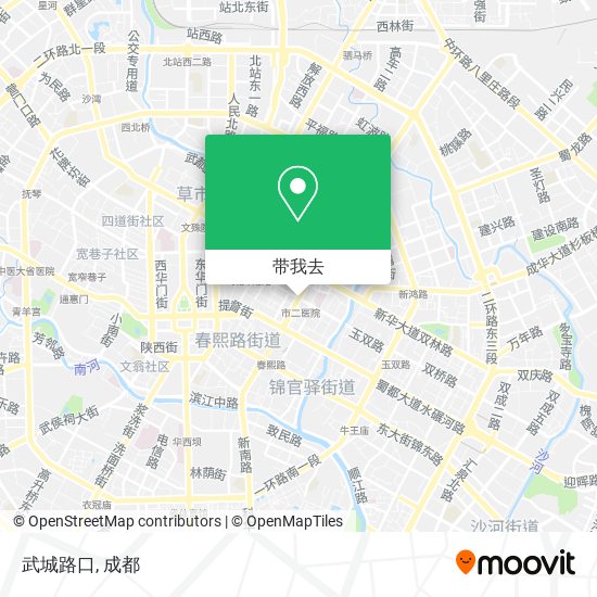 武城路口地图