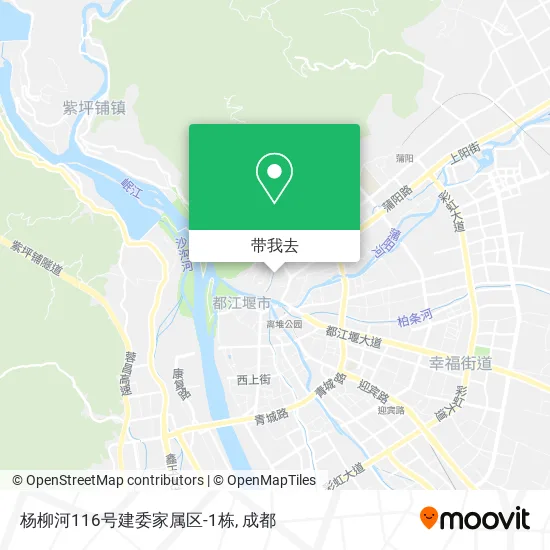 杨柳河116号建委家属区-1栋地图