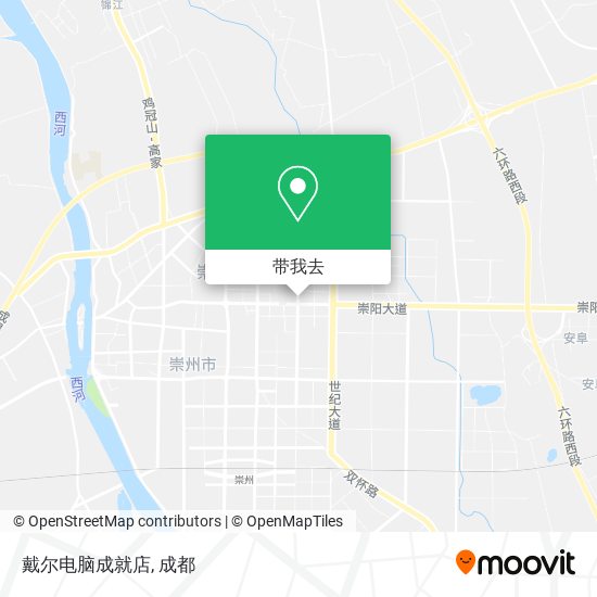 戴尔电脑成就店地图