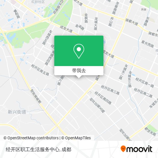 经开区职工生活服务中心地图