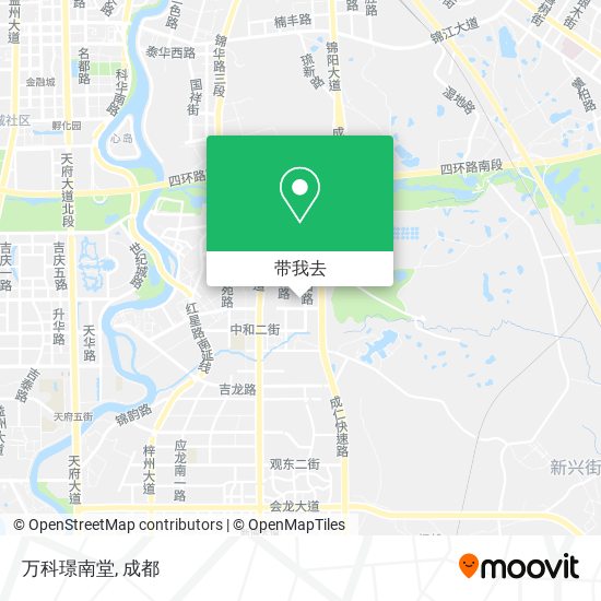 万科璟南堂地图