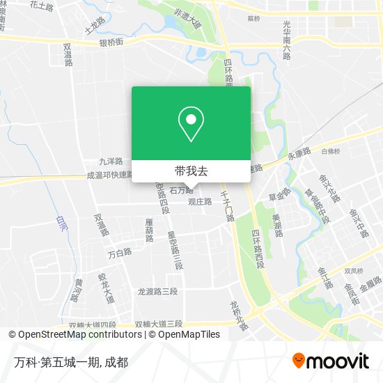 万科·第五城一期地图