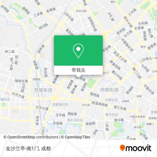 金沙兰亭-南1门地图