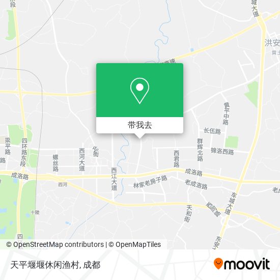 天平堰堰休闲渔村地图
