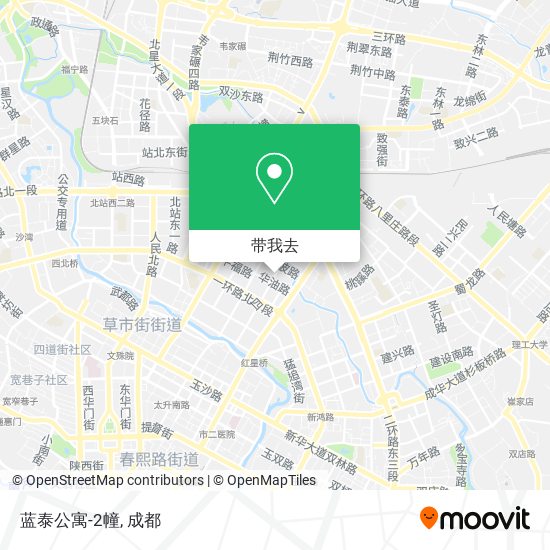 蓝泰公寓-2幢地图