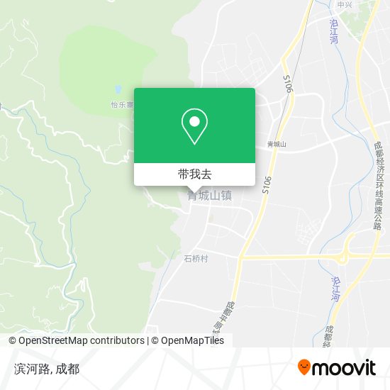 滨河路地图