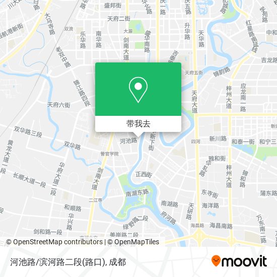 河池路/滨河路二段(路口)地图