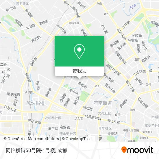 同怡横街50号院-1号楼地图