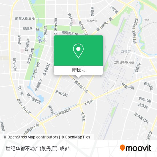 世纪华都不动产(景秀店)地图