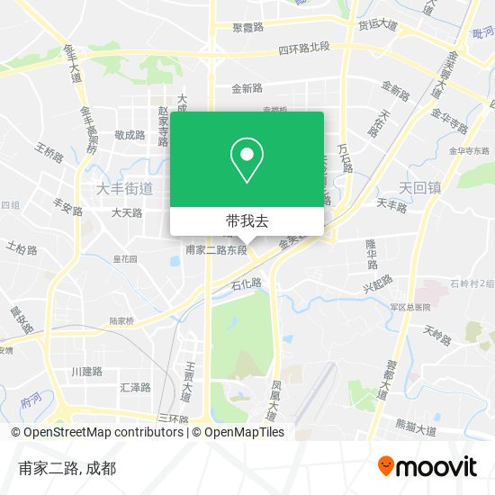 甫家二路地图