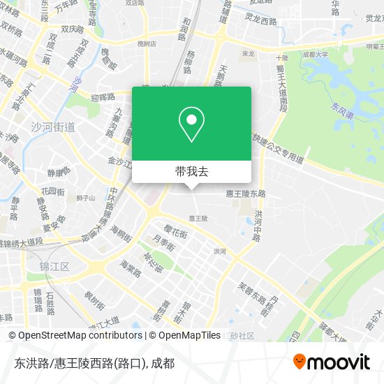 东洪路/惠王陵西路(路口)地图