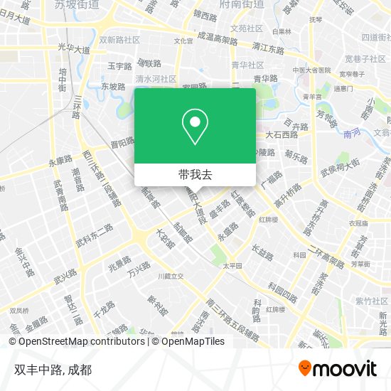 双丰中路地图
