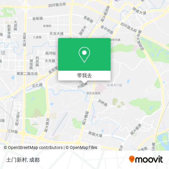 土门新村地图
