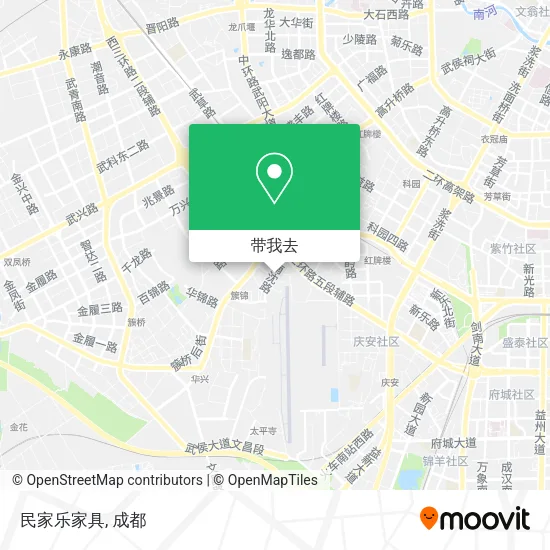 民家乐家具地图