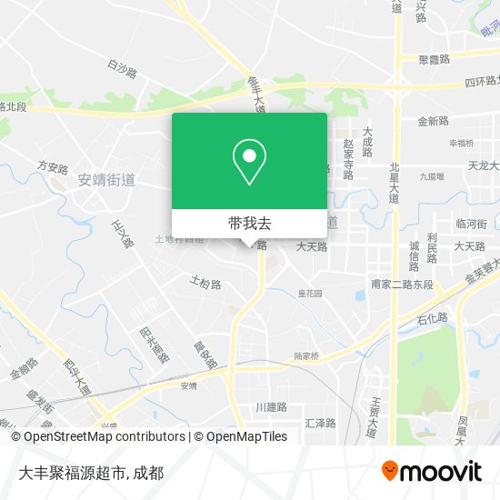 大丰聚福源超市地图