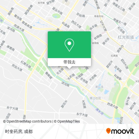 时奎药房地图