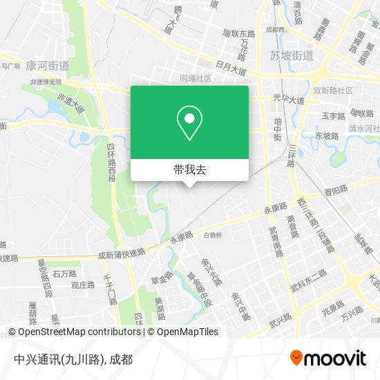 中兴通讯(九川路)地图