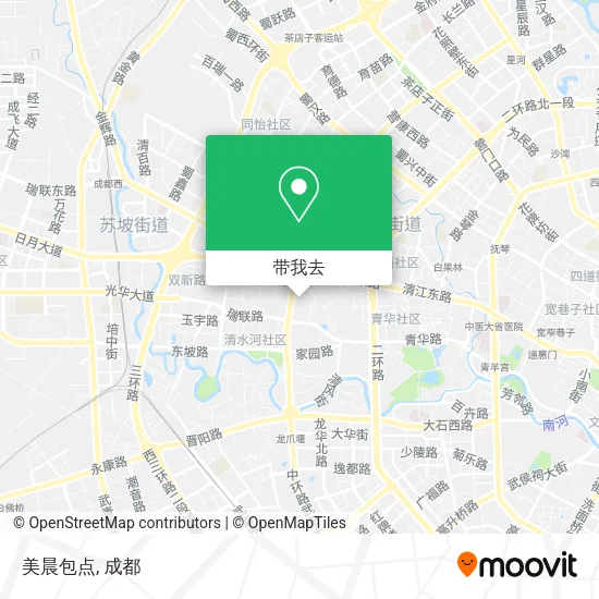 美晨包点地图