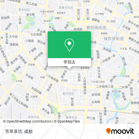 芳草茶坊地图