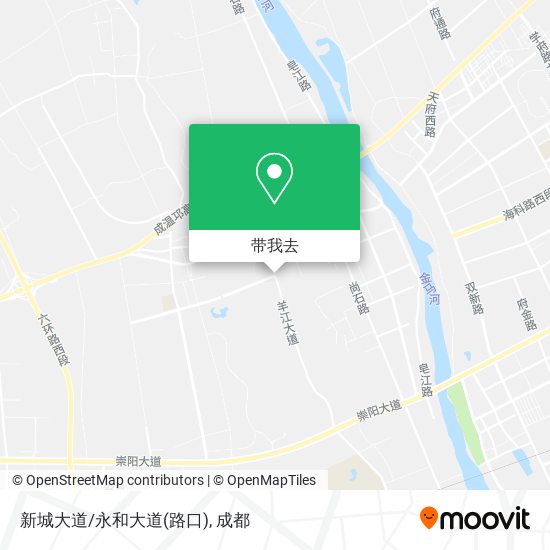新城大道/永和大道(路口)地图
