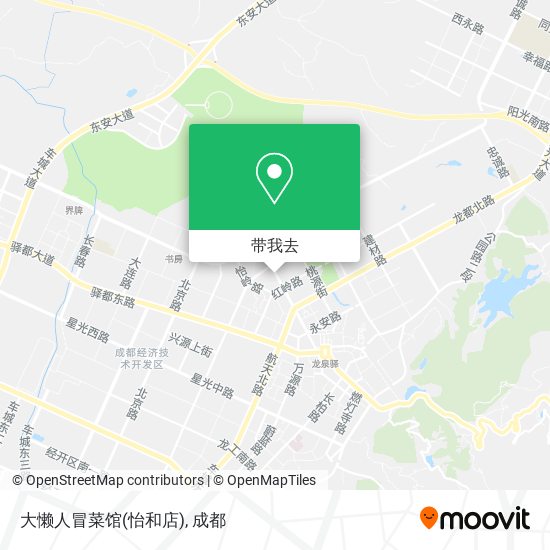 大懒人冒菜馆(怡和店)地图