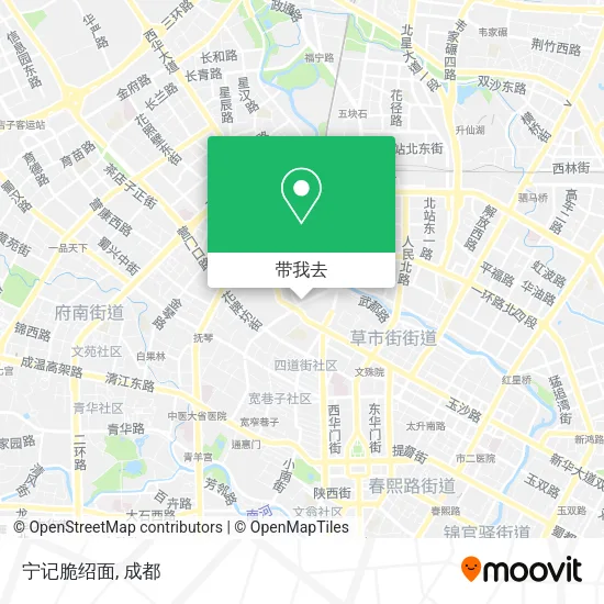 宁记脆绍面地图