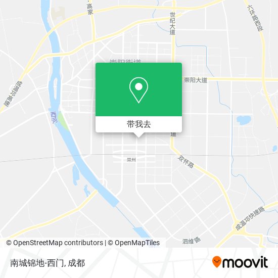 南城锦地-西门地图