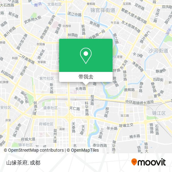 山缘茶府地图