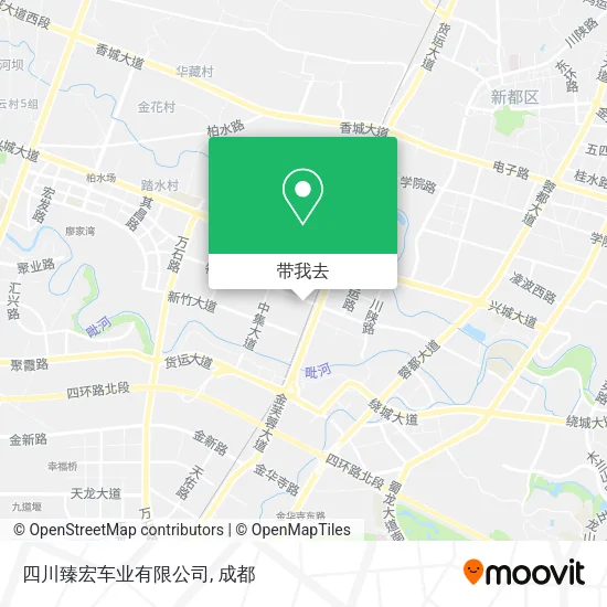 四川臻宏车业有限公司地图