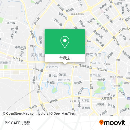 BK CAFE地图