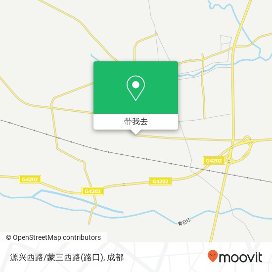 源兴西路/蒙三西路(路口)地图