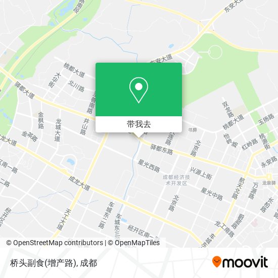 桥头副食(增产路)地图
