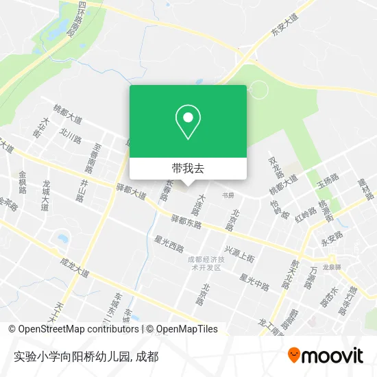 实验小学向阳桥幼儿园地图
