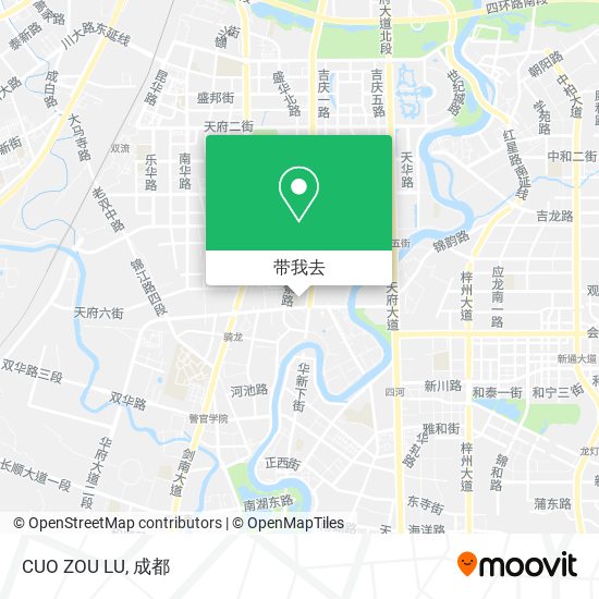CUO ZOU LU地图
