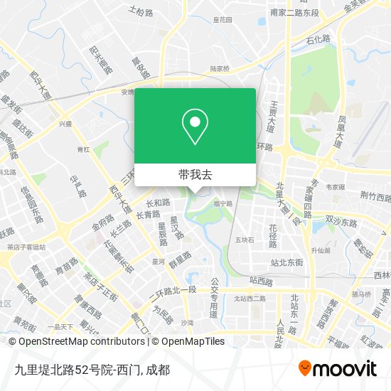 九里堤北路52号院-西门地图