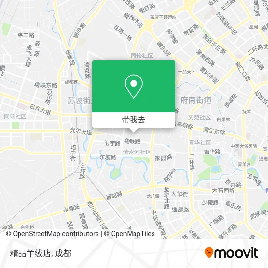精品羊绒店地图