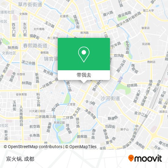 宸火锅地图