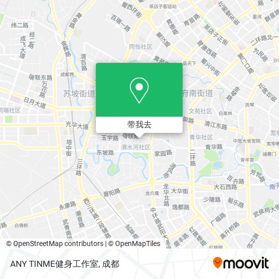 ANY TINME健身工作室地图