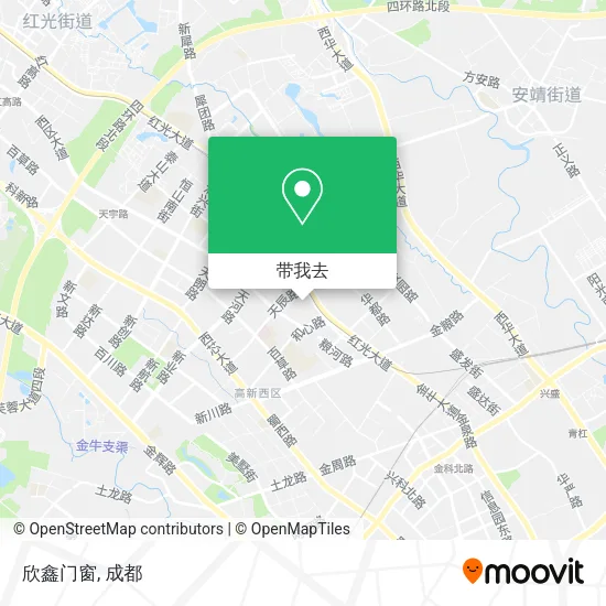 欣鑫门窗地图