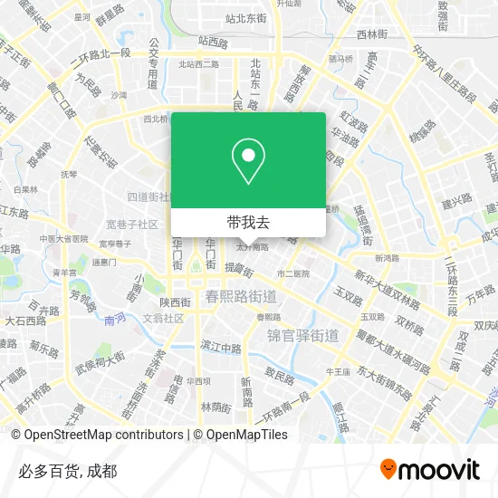 必多百货地图