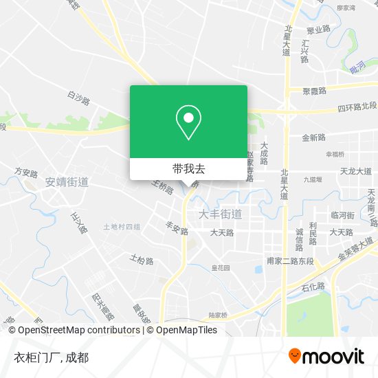 衣柜门厂地图