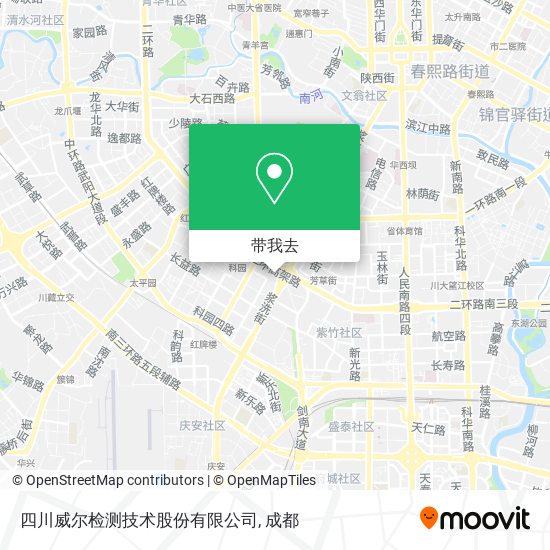 四川威尔检测技术股份有限公司地图