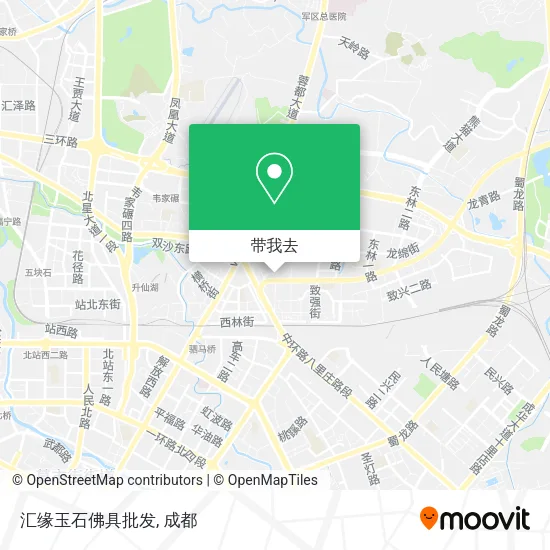 汇缘玉石佛具批发地图