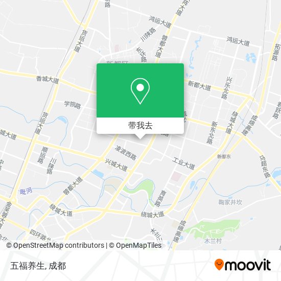 五福养生地图