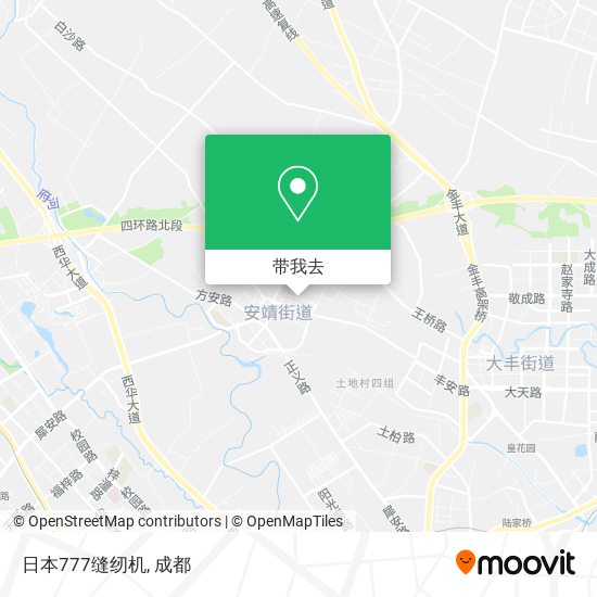 日本777缝纫机地图